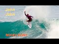 John John Florence Surfing at Rocky Point on the North Shore in Hawaii