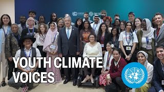 Youth Climate Voices at #COP28 | United Nations