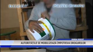 Autoritatile se mobilizeaza impotriva drogurilor