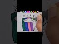 Mix emoji drawing☕️🎄🧿🎀🔮🧩♦️🎗🏈 #art #drawing #shorts #satisfying #trending #emoji #mix #shortvideo #yt