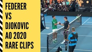 🎾Federer vs Djokovic - AO 2020 Rare Footage