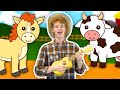 Learn About Animals! | Old MacDonald Had A Farm & Animal Sounds Songs - Funtastic TV