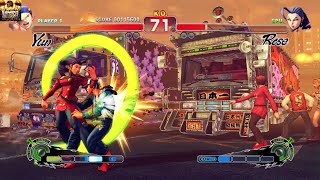 YUN SF4 ARCADE RUN