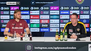 26. Spieltag | SGD - FCI | Pressekonferenz vor dem Spiel
