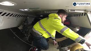 Sliding Carpet demo loading onboard Embraer E190E2