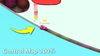 Paper.io 3 © First Time I Get Control Map 100% | Paper io Hack World Never Record