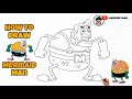 How To Draw Mermaid Man | SpongeBob SquarePants #drawing #spongebob