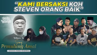 Penuh Tangis! Alm.Steven dimata para sahabat Mualaf Center Indonesia