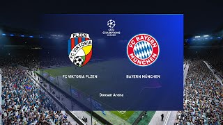 Viktoria Plzen vs Bayern Munich | UEFA Champions League 2022/2023 | PES
