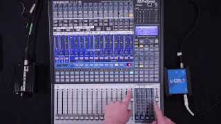 Re-amping Guitars with PreSonus Studio One and a StudioLive Mixer