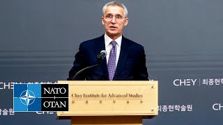 NATO Secretary General speech at the CHEY Institute, Seoul 🇰🇷, 29 JAN 2023