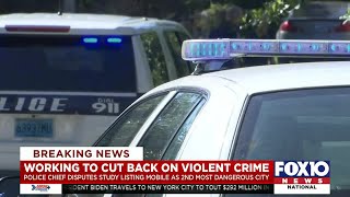 Mobile police chief disputes study finding Mobile the second most dangerous city