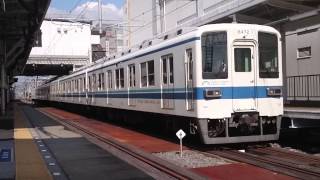 東武8000系8172F大宮行き 岩槻駅発車