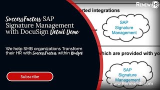 SAP Signature Management with DocuSign I Digital Signature