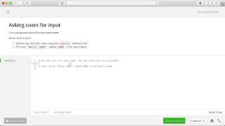 Practice - Handling User Input in Python | Chapter 1