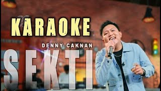 SEKTI DENY CAKNAN (KARAOKE) #trending #karaoke #denycaknan