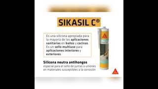 SILICONA PARA ACUARIOS SIKASIL C