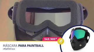 Careta Paintball Mascara Airsoft Moto Cross Protección