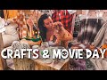 Cozy Fall Craft Day & Halloween Movie Marathon