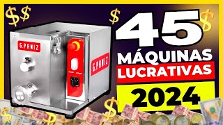 Máquinas Lucrativas: 45 Ideias Incríveis para Ganhar Dinheiro em Casa em 2024