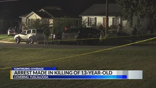 Man charged with capital murder in shooting death of Tuscaloosa 13-year-old