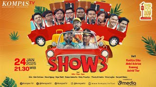 LIVE - SUCI 11 Show 3: Hifdzi, Rigen, Rispo dan 9 Komika Beraksi Bikin Tawa Malam Ini!