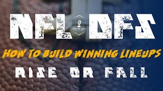 How to Build Winning NFL DFS Lineups for DraftKings and FanDuel | Fantasy Cruncher NFL