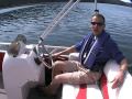 2010 gill getter 713 with electric outboard at full throttle video 1