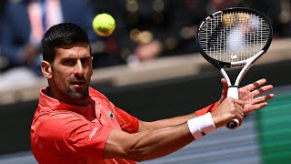 Novak Djokovic vs Marton Fucsovics Roland Garros 2023