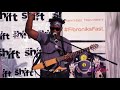 bryan kadengu performing marunjeya and heavy machine at the shift zimbabwe