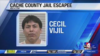 Cache County inmate scales jail yard fences, leads officers on manhunt
