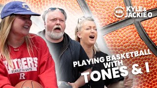 Tones & I plays Basketball with Kyle & Jackie O!