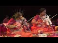 lingashtakam violin recital by m. lalitha and m. nandini