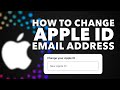 How to Change Your Apple ID Email Address (Apple Account) — Gmail, Yahoo, Outlook & iCloud