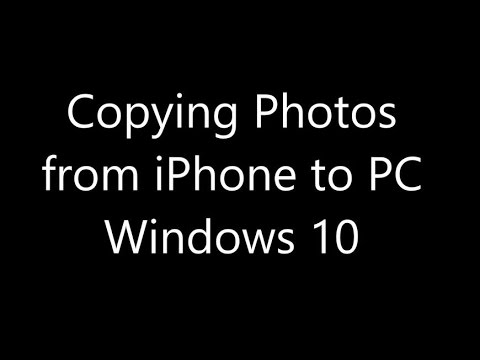 How To Transfer Photos from iPhone to Windows 10 PC - GoldenYearsGeek.com How To Transfer Photos from iPhone to Windows 10 PC - GoldenYearsGeek.com