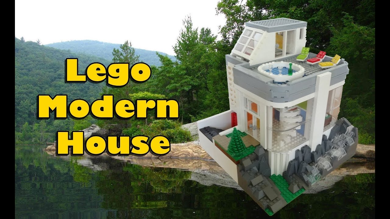 Lego Modern House Kitchen