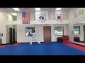 white belt form 8 steps