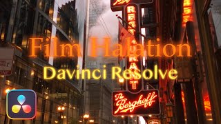 How to add Free Halation effect in DaVinci Resolve 18.5
