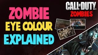 Zombies Eye Colour - Full Explanation : Call of Duty Zombies Storyline