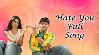 Hate You Full Song |Happy  |Allu Arjun, Yuvan Shankar Raja Hits | Aditya Music