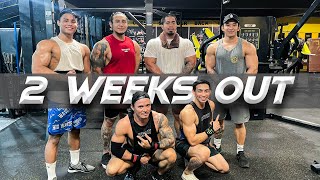 Team Training | 2 weeks out IFBB Nationals \u0026 KG Classic!