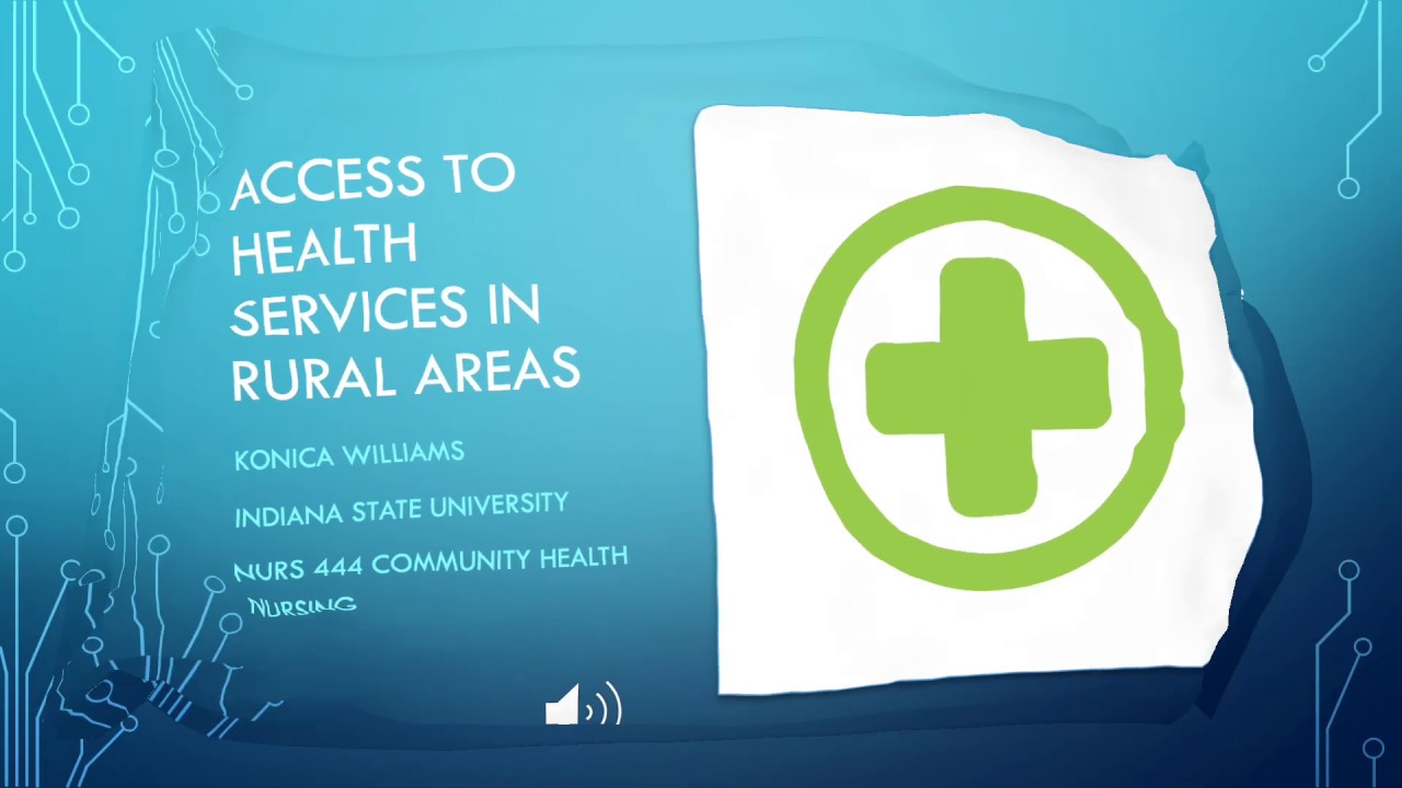 Access To Health Services In Rural Areas - YouTube