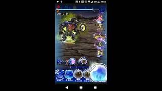 【FFRK】星5雷魔石 キングベヒーモス 30秒切り(25:47) 旧チェイン・回復アビ無し