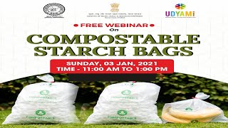 Free Live Webinar On Compostable Starch Bag Business