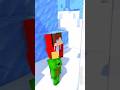 HELP JJ save Baby Mikey From Yeti Attack - Minecraft Shorts Maizen #maizen #minecraft #mikey