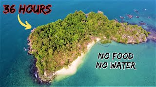 Alone on a Deserted Tropical Island with NO FOOD or WATER | Survival Challenge |