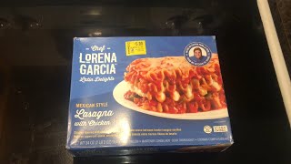 Walmart Clearance Chef LoRena Garcia Latin Delights Mexican Style Lasagna with Chicken MUKBANG