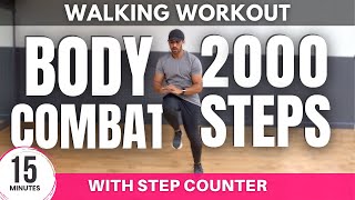 Walking Workout to Burn Fat | Body Combat | Daily Workout at home
