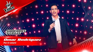 Omar Rodríguez - Por ti volare | Audiciones a Ciegas | The Voice Dominicana 2022