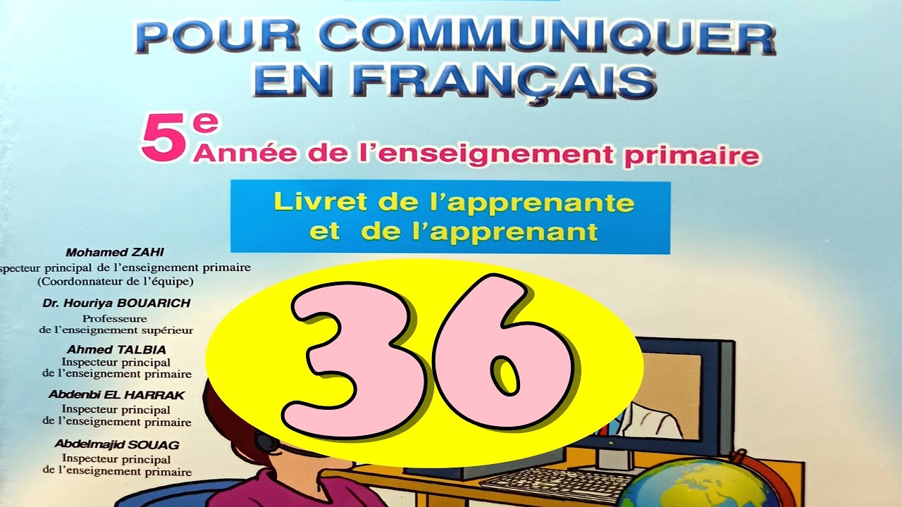 Pour Communiquer En Français 5 Page 36 - YouTube